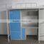 Comfortable hotel metal bed frame loft bunk bed metal bunk bed parts