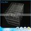 acrylic 3 tier shelf jewelry drawer display stand