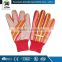 Professional factory customization safety work knit wrist Drill cotton garden glove