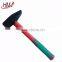 High carbon steel ball peen hammer with Paint wooden handle