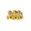 Hot Safety Cellar Bolt, Brass Finish Iron Cellar Window Bolt, 2" Cellar Bolt For Door