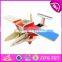 2017 new design airplane build kit funny kids wooden assembly toys W03B068
