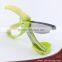 High quality mutifunction salad kitchen scissors with soft grip handle