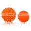 Massage ball set with 1 lacrosse ball 1 peanut ball 1 spiky ball