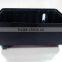 Black plastic crate with the wheel or without wheels