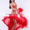 Yifusha ladies professional rhinestones beaded floral cabaret costume