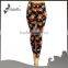 Satin Print Straight Fit 2016 Fashion Pants For Women
