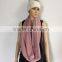 Black fashion young neck PV fleece tube scarf factory