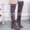 zm35777a 2017 autumn women shoes fashion lady knee high boots