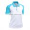New Design Custom Ladies Polo Collar 100 Polyester Dry Fit PK Polo T-shirt