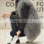 2017 autumn new hot sale wool fur vest boutique fur women Korean fashion fur coat