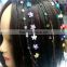 Rhinestone Hair Accessories Findings Multicolor Flower Hair Clip