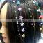 Rhinestone Hair Accessories Findings Round Transparent Clear