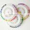 New design High Quality Colorful pearl pin needle with round head