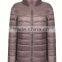 2016 Windproof ultralight Folding Ladies Bomber Down Jacket