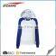Custom made two tone wholesale hoodies with own logo