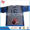 100%polyester custom fulll button softball jersey sublimation printing