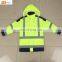 300D Oxford Fabric Waterproof Safety Reflective Jacket