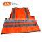 Orange Warning Reflective Safety vest