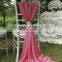 Popular Wedding Party Decoration Chiffon Chair Sash