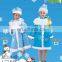 TZ-8092-2 Snowflake Christmas Costume For Girls
