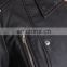 Premium Quality Fashion Lady Jacket Motorcycle Jacket Leather With Zippers