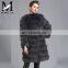 Genuine Fluffy Women Genuine Natural Fox Fur New Design Coat Korean Ladies