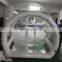HI outdoor event inflatable clear bubble tent with steel frame ring for sale