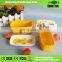 220ml 2 Compartments Plastic Food Container Rectangular With Lid