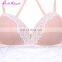 Drop No Underwire Thin Transparen Women Underwear Sets Silk Lingerie Bra and Panties