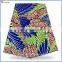 African block printed wax wax fabric for garment