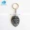 Custom made high end 3D metal keychain souvenir keyring 3D key chain trolley coin holder