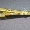 2017 brass sport medallion wholesale plain gold tie clip
