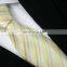 school ties,stripe narrow 100% silk man's ties