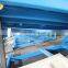 7LSJG Jinan SevenLift installing a 10 ton heavy duty adjustable hydraulic adjustable dock leveler