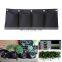 Hot sale flora felt living wall plant grow bag as vertical garden