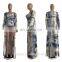 Mesh Sexy Two Piece Set Women Dollar Print Skinny Outfits Long Sleeve Cloak Bodysuit And Pants Beach 2 Piece Set Summer