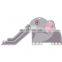 Simple cheap super inflatable elephant style slide for kids indoor use