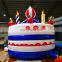 Happy birthday  Inflatable cake  bounce house bouncy castle, Inflatable bouncer for birthday party