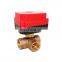 Factory Supply 2 Way   Motorized Stainless Steel Electric water Ball Valve