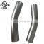 Hot dip galvanized EMT conduit elbows ERW seamless steel pipe bends with ANSI standard UL797 listed of conduit fittings