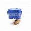 2-way motorized brass ball valve ADC9-24V actuator electric actuators automatic control water valve  treaded NPT BSP ball valve