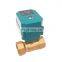 CTF-001 mini DN8 -DN32  control valve  4-20ma 24V 12VDC flow control valve dn15 dn20 dn25 electric adjustable water valves