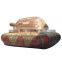Wholesale Inflatable Paintball Tank Bunker War Game Archery Laser Tag Air Barriers Equipment For Sale