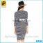 Custom Wholesale 2016 New Fashion Striped Long Maternity Dress