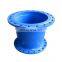 ISO2531 DN200 ductile cast iron DI pipe fitting double flange reducer