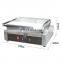 Single Plate Griddle Commercial Beef Steak Grill Electric Contact Grill Best Panini Press Commercial Use