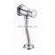 Deck Mounted Polished Stainless Steel Mixer Tap Silver Single Handle Kitchen Faucet