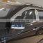 Chrome door visor side window deflector shade sun rain shield silver strips guard for Chevrolet Captiva