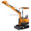 High efficiency Stock available Crawler 0.8 ton 1ton hydraulic small digger machine mini excavator